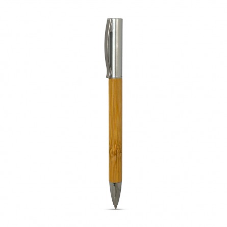 Caneta Esferográfica de Bambu - 1-CA-02