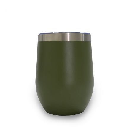 COPO DE ALUMINIO OVAL VERDE - 1-CP-02-3