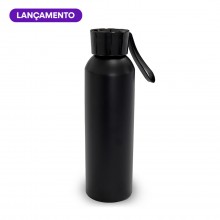 Garrafa de Aluminio Preta - 1-GR-01 Garrafa de Aluminio Preta - 1-GR-01