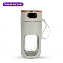 Liquidificador Portátil com Copo 400ml Branco - 1-LP-01