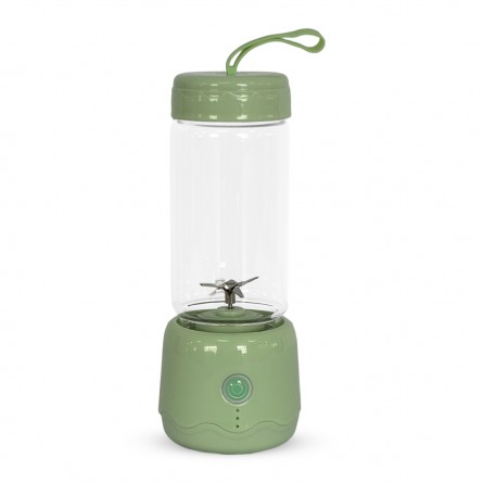 Liquidificador Portátil com Copo 420ml Verde - 1-LP-02