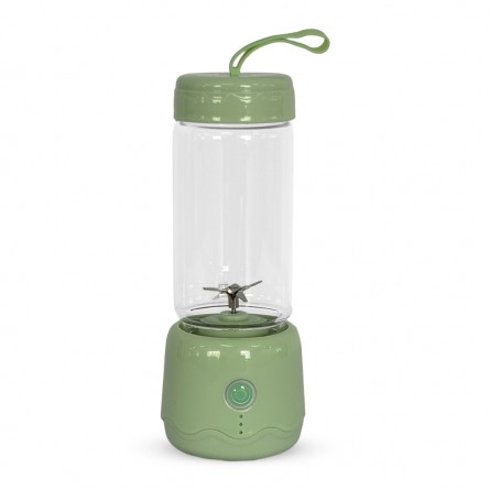 Liquidificador Portátil com Copo 420ml Verde - 1-LP-02