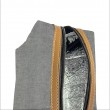 Necessaire Térmica Curitiba Mescla com Detalhe Caramelo 8-NC-2   