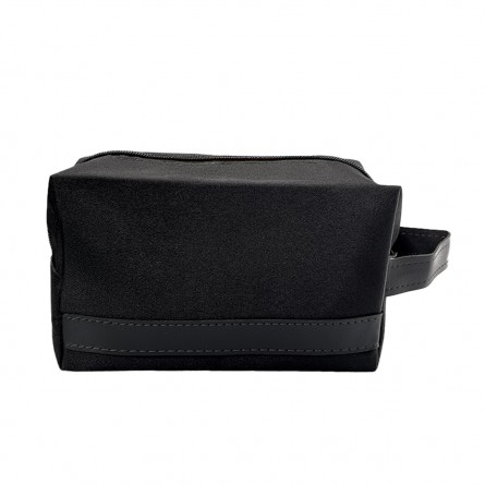 Necessaire Blumenau Preta com Detalhe Preto 8-NC-3