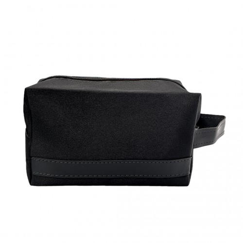 Necessaire Blumenau Preta com Detalhe Preto 8-NC-3