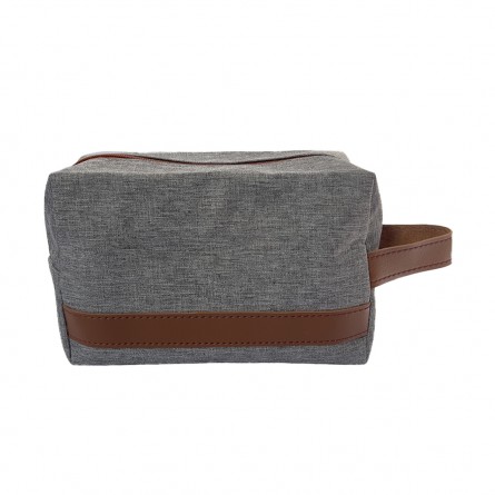 Necessaire Blumenau Mescla com Detalhe Caramelo 8-NC-3