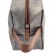 Necessaire Blumenau Mescla com Detalhe Caramelo 8-NC-3