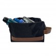 Necessaire Térmica Blumenau Preta com Detalhe Caramelo 8-NC-4