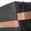 Necessaire Térmica Blumenau Preta com Detalhe Caramelo 8-NC-4