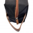 Necessaire Térmica Blumenau Preta com Detalhe Caramelo 8-NC-4